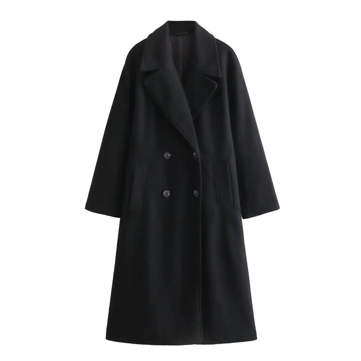 The Eleanor™ | Elegant Wool-Blend Winter Coat